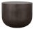 Slate Black Cement Drum Outdoor Side Table For Sale