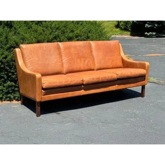 Creator: Fredericia (Manufacturer), Børge Mogensen (Designer). Unmarked. Dimensions: Height: 35.44 in (90 cm) Width: 72.84...