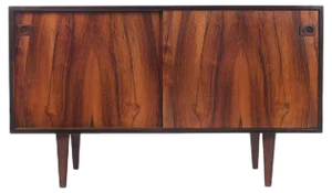 Wood Console Table, 1960s