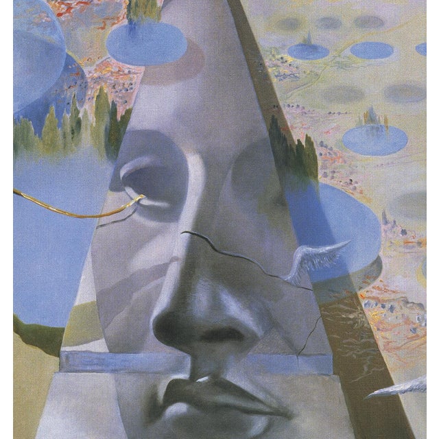 Salvador Dalí Salvador Dali Appearance of the Face of Aphrodite of Cnidus in a Landscape, 1998 For Sale - Image 4 of 4