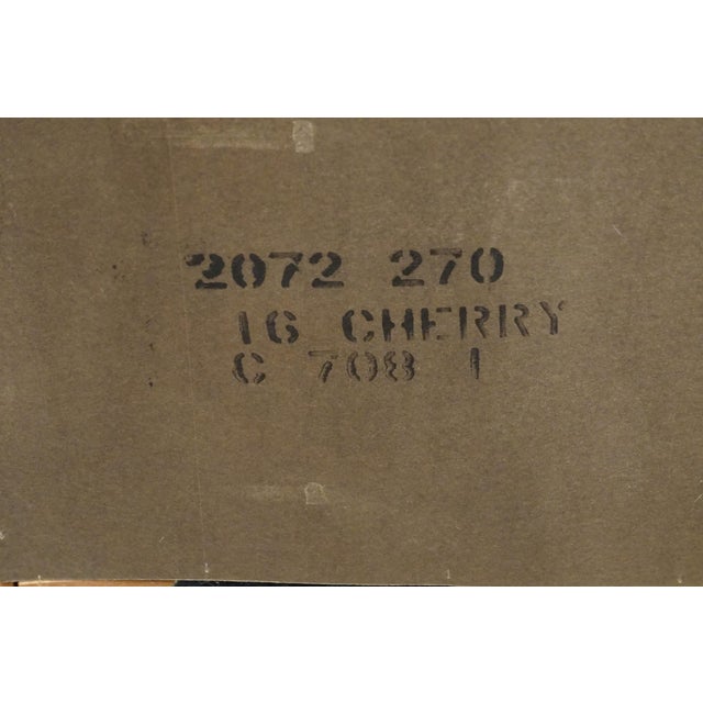 Bassett Furniture Eden House Solid Cherry Traditional Style 26″ Two Drawer Nightstand 2072-270 For Sale - Image 12 of 12