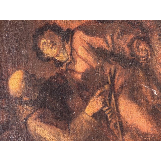 Morazzone School Artist, Ecstasy of Saint Francis, 1800s, Oil on Canvas, Framed For Sale - Image 5 of 8