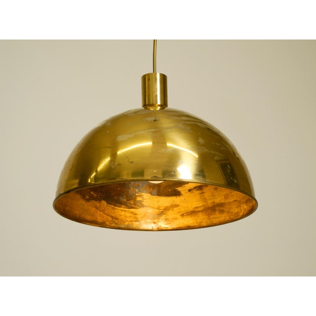 Posa Brass Pendant Lamp from Florian Schulz, 1970s For Sale - Image 6 of 18