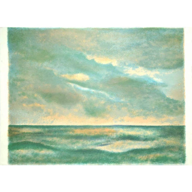 Landscape is an original lithograph realized by the italian artist giovanni omiccioli (rome, 1901-1975) in 1971. Hand-...