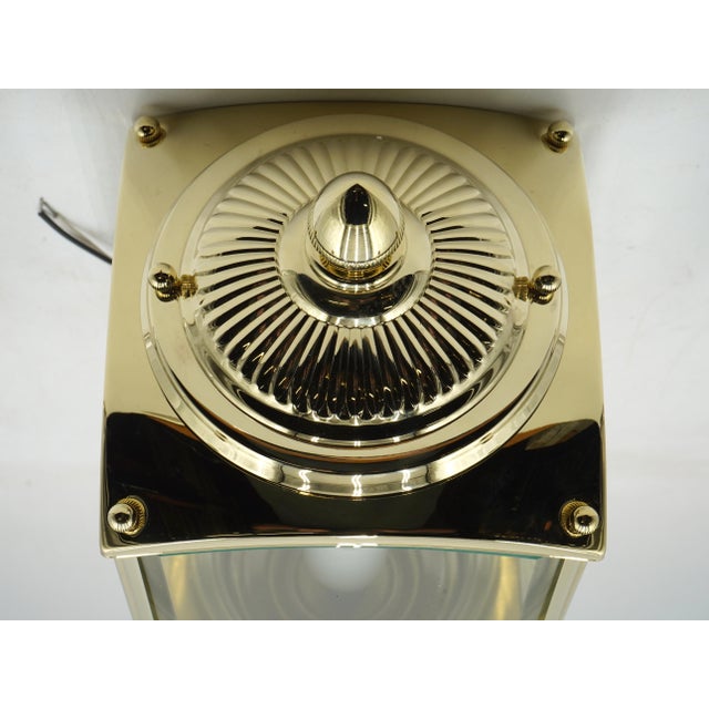 1990s Baldwin Brass Exterior Lantern Lamps - a Pair For Sale In Philadelphia - Image 6 of 13