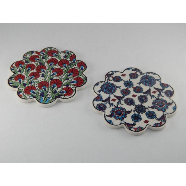 Set of Two Turkish Coaster Ethnic Coffee Coaster Chairish