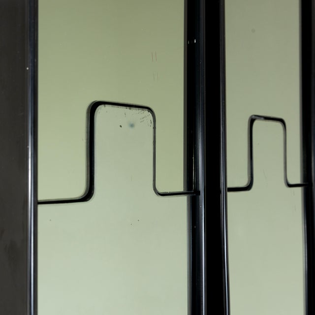 Glass Vintage Mirrors by Luciano Bertoncini, 1970s, Set of 6 For Sale - Image 7 of 9