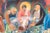 1960s Francis Littna Last Supper, C. 1960 Signed Oil on Canvas - Modernist Religious For Sale - Image 5 of 11