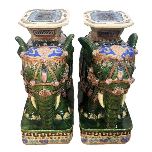 Fresh from a well traveled New York City estate, we have a pleasure to offer you this gorgeous PAIR of Vintage Chinese...