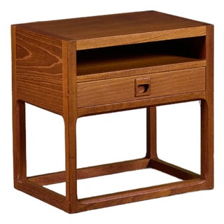 Single Teak Nightstand by Aksel Kjersgaard For Sale