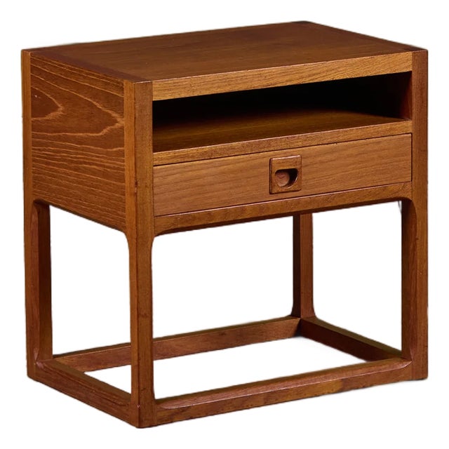 Single Teak Nightstand by Aksel Kjersgaard For Sale