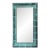 Vintage Patinated Copper Shingle Floor Mirror For Sale