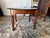 Wood Antique Victorian Style Walnut Dining Table With Turned Legs For Sale - Image 7 of 7