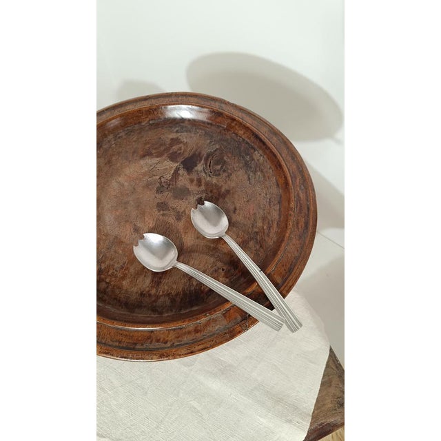 1960s Balinese Wodden Pedestal Tray Known as Dulangs, 1960s For Sale - Image 5 of 18