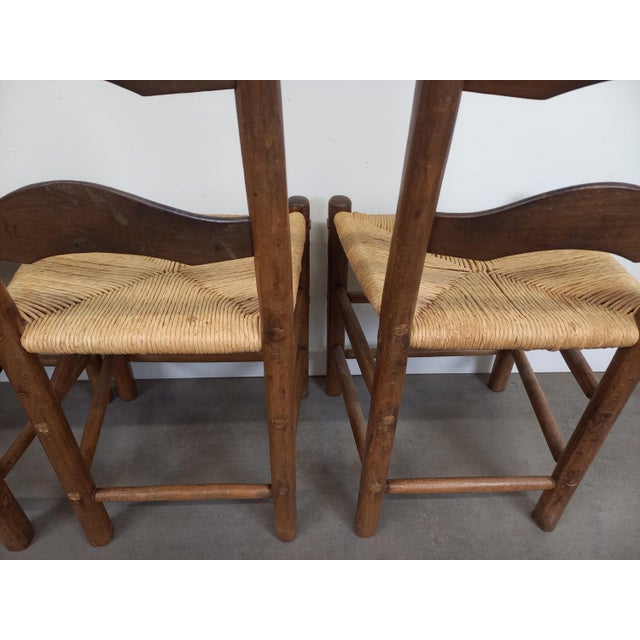 Brutalist Chairs, 1950s, Set of 4 For Sale - Image 11 of 18