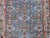Measures: 3'8 x 16'8. Early 20th Century Long Kurdish Runner with Blue, Red, Green and Salmon Pink. Keivan Woven Arts/...