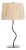Ziggi 24.25" Paper Rope Squiggle Table Lamp For Sale