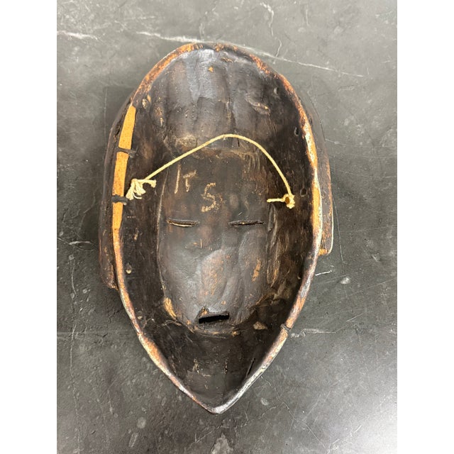 West African Dan Tribe Carved Wood Mask For Sale - Image 12 of 12