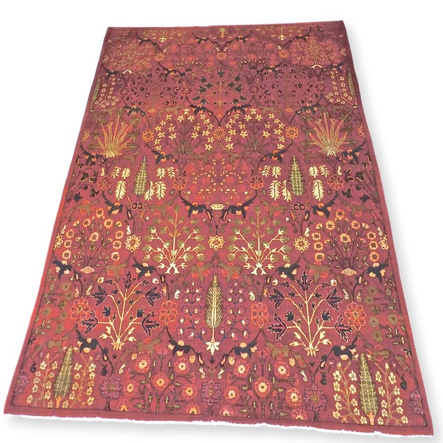 8 X 11 Turkish Bijar Tree Of Life Rug Chairish
