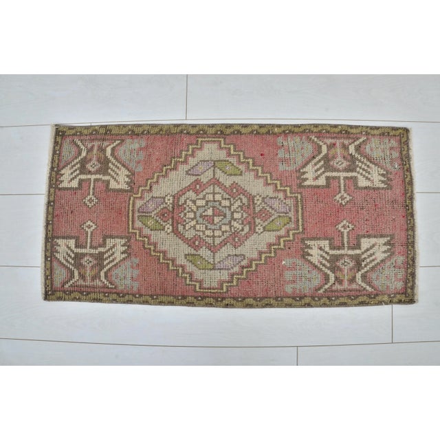 Handmade wool and cotton rug in Turkish Anatolia Carpet, Vintage Oushak Rug, Turkish Vintage Anatolian Rug, Handmade wool...