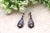 Earrings in 19.2k Gold and Paw with Diamonds, Set of 2 For Sale - Image 3 of 6