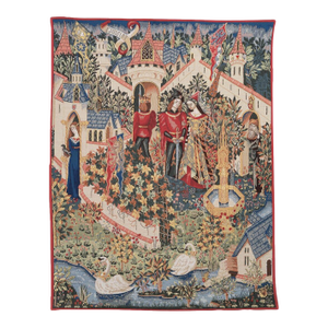Arthur at Camelot Loom Woven Tapestry - 180 X 140 Cm (5'11" X 4'7") - Requires Rod Size 4