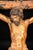 Spanish Baroque Carved Polychrome Crucifix, 1600s For Sale - Image 4 of 12