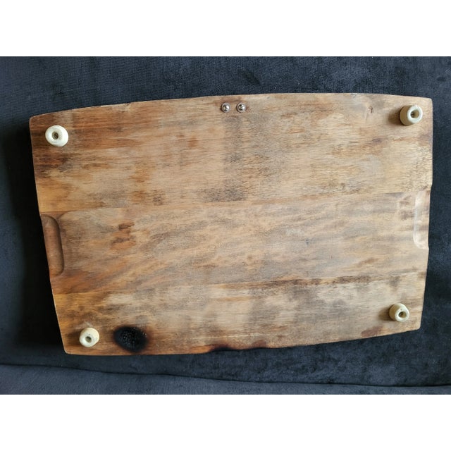 Mid-Century Modern Mid-Century Modern Meat Carving Tray For Sale - Image 3 of 5