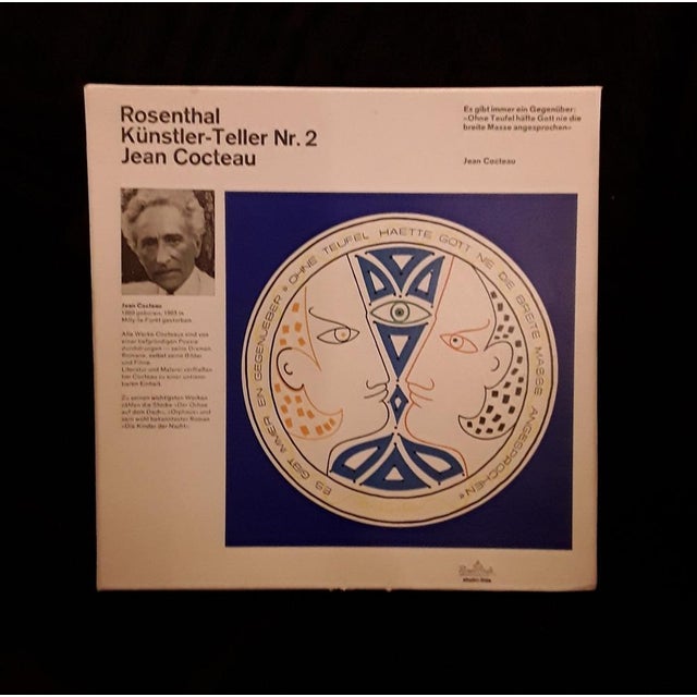 1970s Wall Plate in Porcelain from Rosenthal, 1970s For Sale - Image 5 of 7