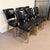Set of 6 R H Leather Dining Chairs For Sale In Washington DC - Image 6 of 7