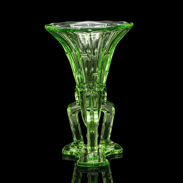 1930's Small Vintage Rocket Vase For Sale - Image 4 of 10