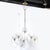 Off-white Mid-Century Hand-Blown Murano Glass 5-Arm Chandelier by Barovier & Toso For Sale - Image 8 of 18