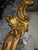 Glass Mid Century Italian Baroque-Style Carved Gilt Mirror For Sale - Image 7 of 12