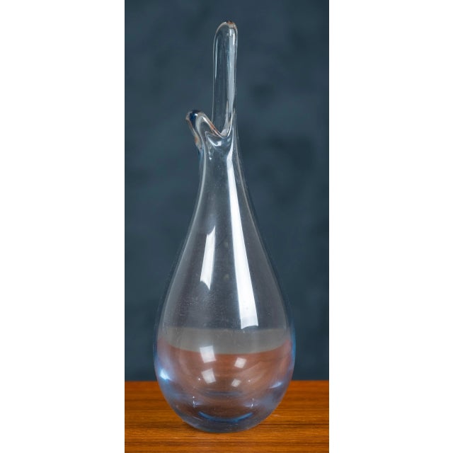 Holmegaard glass vase by per lütken, 1960s. Apart from a little calcium stains inside (has probably been with flowers)...