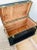 Vintage 1950s Black & Brass Storage Trunk / Coffee Table For Sale - Image 9 of 10