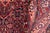 Blue Boho Chic Persian Tabriz Blue/Red Wool Rug - 6'11'' X 10'1'' For Sale - Image 8 of 10
