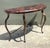 Wood Vintage Maitland Smith Tessellated Coconut Shell Console Table For Sale - Image 7 of 12