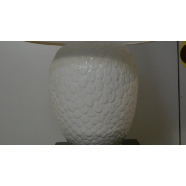 Ceramic Pinecone Table Lamp by Tommaso Barbi, Italy, 1970s For Sale - Image 6 of 15