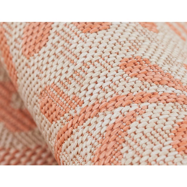 Momeni Contemporary Indoor/Outdoor Riviera Vine Rug in Coral, 5'3" x 7' For Sale - Image 4 of 9