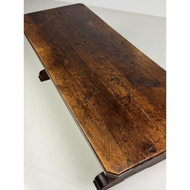 Belgian Monastery Table in Oak For Sale - Image 5 of 18