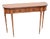 Vintage Regency Style Console Table in Yew Wood, 1950 For Sale