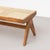 Wood 057 Civil Bench in Wood and Woven Viennese Cane by Pierre Jeanneret for Cassina For Sale - Image 7 of 18