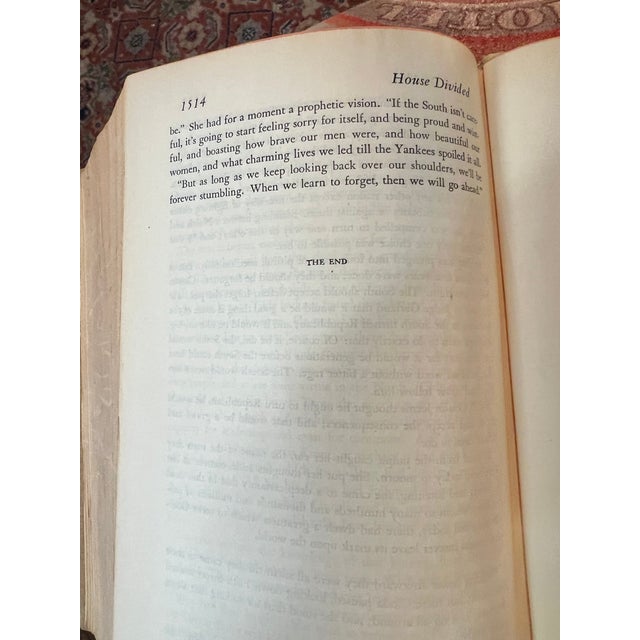 Mid-Century Modern Vintage 1947 "House Divided" First Edition Hardcover Book by Ben Ames Williams For Sale - Image 3 of 8