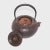Metal Japanese Meiji Iron Teapot With Chrysanthemum Blossoms For Sale - Image 7 of 9