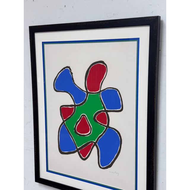 Circa 1968 Man Ray “Due Figure” Custom Framed Lithograph + Signed For Sale In San Francisco - Image 6 of 12