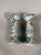 Pair of Gu Wucai vases in 19th-century Chinese porcelain For Sale - Image 6 of 10