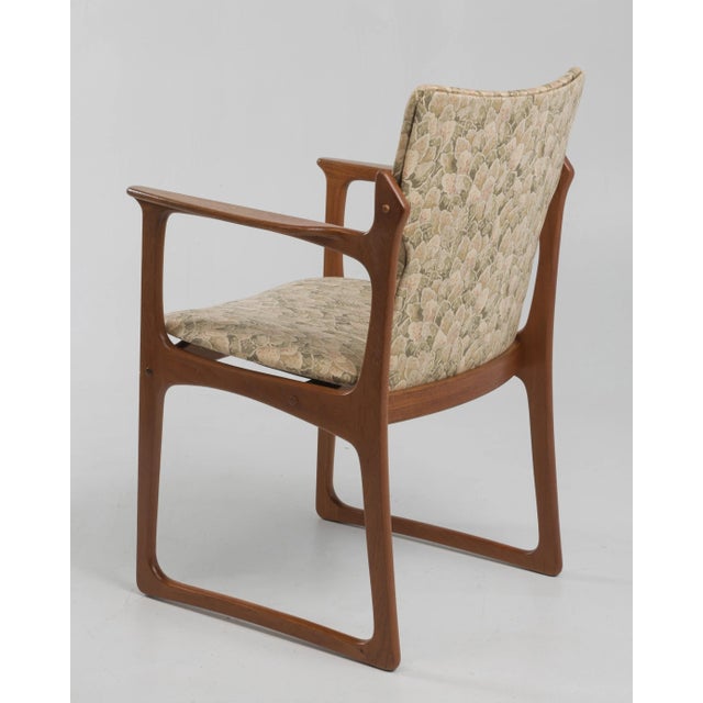1970s 1970s Mid-Century Teak Unmarked Vamdrup Stolefabrik Attributed Armchair For Sale - Image 5 of 13
