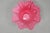 Mid 20th Century Vintage Pink & White Hobnail Cased Glass Candy Dish Ruffled Bowl Brides Basket For Sale - Image 5 of 12