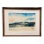 “Enfield Mountain” Signed J. Fitzsimmons a Connecticut Landscape Watercolor Painting, Framed For Sale
