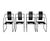 Metal Vintage Quinta Chairs by Mario Botta for Alias, 1985, Set of 4 For Sale - Image 7 of 7